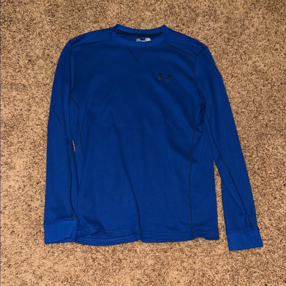 Under Armour Men's Vibrant Blue Long Sleeve Tee